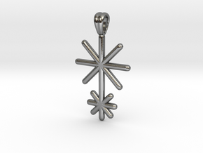 Symbolic 02 [pendant] in Polished Silver