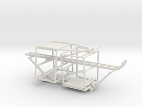  VR Pin Arch Gantry Platforms (B&C&L) 1:87 Scale in White Natural Versatile Plastic
