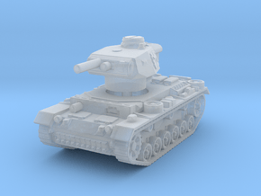Panzer III Observer 1/285 in Smooth Fine Detail Plastic