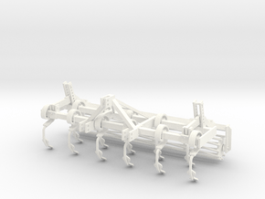 1/32 Fronthef triltandcultivator KS300 tbv tractor in White Processed Versatile Plastic