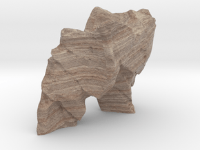 Sawtooth Boulder in Natural Full Color Sandstone