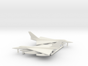 Convair B-58 Hustler in White Natural Versatile Plastic: 1:500