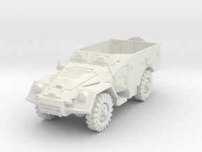 BTR-40 (open) 1/87 in White Natural Versatile Plastic