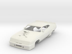 Mad Max Interceptor Ford Falcon GT Body in White Natural Versatile Plastic