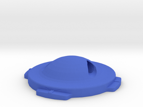 Quad Lock Key Ring Mount in Blue Processed Versatile Plastic