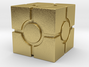 16mm Galaxy Crate in Natural Brass