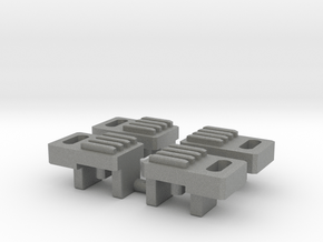 TF Seige Earthrise Sideswipe Offset Adapter Set in Gray PA12