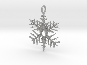 Great Intelligence Snowflake Pendant in Aluminum