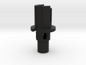 Outer Barrel LBA Part 1 New Design V2 in Black Natural Versatile Plastic
