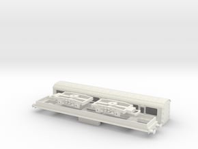 HO/OO Knapford Express Style Coach Bachmann in White Natural Versatile Plastic
