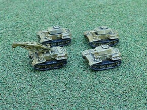 Panzer II J (VK1601) 1/285 in Tan Fine Detail Plastic