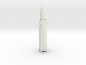 Rocket Lab Neutron in White Natural Versatile Plastic: 1:700