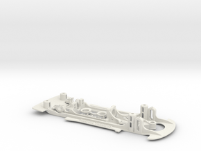 3D Chassis - Carrera BM 2002 (All-in-One - Inline) in White Natural Versatile Plastic
