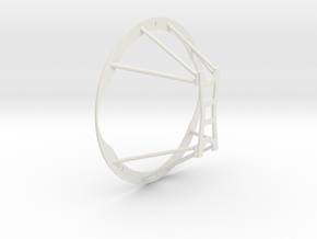 1/48 Titan III Transtage aft cage in White Natural Versatile Plastic