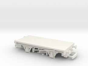 HO/OO Generic Wagon Underframe Bachmann in White Natural Versatile Plastic