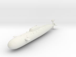 Project 971 Akula in White Natural Versatile Plastic: 1:350