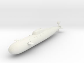 Project 971 Akula in White Natural Versatile Plastic: 1:700
