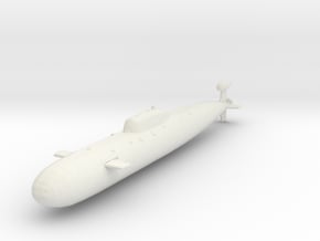 Project 971 Akula in White Natural Versatile Plastic: 1:1200