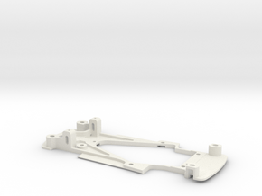 Thunderslot Chassis for Carrera Porsche 935/19 GT2 in White Natural Versatile Plastic