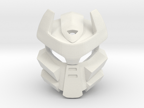 Great Pohrai, Mask of Stone (axle) in White Natural Versatile Plastic