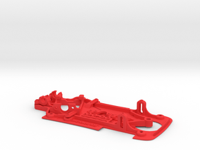 Chassis for Fly Porsche 908 / 908 LH (AiO-S_Aw) in Red Processed Versatile Plastic