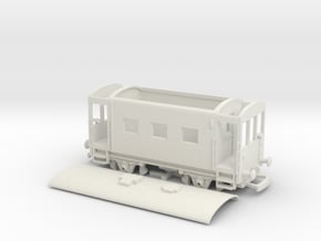 OO Tomy style JNR Yo 6000 Caboose Bachmann in White Natural Versatile Plastic