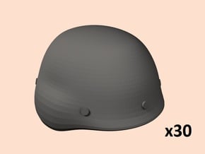28mm Russian helmets 6B7 in Tan Fine Detail Plastic