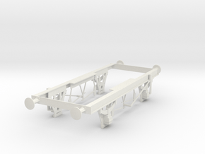 a-32-10ft-wagon-chassis-1a in White Natural Versatile Plastic