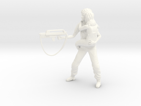 Aliens - Ripley with Newt in White Processed Versatile Plastic