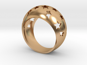 Anello All-Stars 16.6 in Polished Bronze