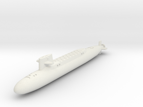 USS George Washington SSBN-598 in White Natural Versatile Plastic: 1:1200