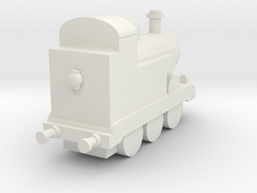 Custom Thomas 3D Model in White Natural Versatile Plastic