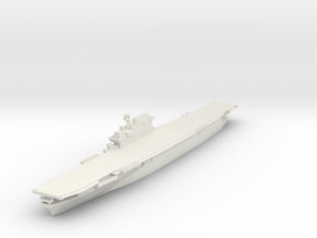 USS Yorktown CV-5 in White Natural Versatile Plastic: 1:1200