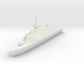USS Freedom LCS-1 in White Natural Versatile Plastic: 1:1000