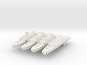 USS Freedom LCS-1 in White Natural Versatile Plastic: 1:3000