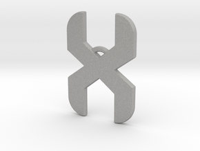 Angular Double Helix in Aluminum