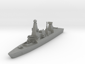 Type 45 Destroyer in Gray PA12: 1:500