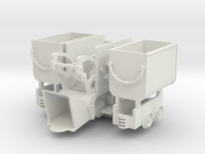 Eimco 12B Loader 18" With Skips in White Natural Versatile Plastic