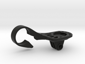 Wahoo Bolt For GoPro Handlebar Mount - 25.4mm in Black Smooth Versatile Plastic