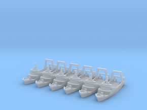 UK Stern Trawlers 1/1800 in Smoothest Fine Detail Plastic