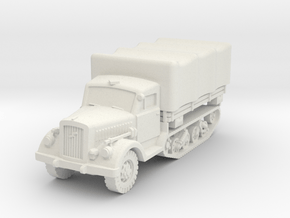 Opel Blitz Maultier (covered) 1/56 in White Natural Versatile Plastic