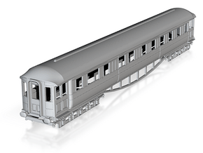 o-100-lner-ecjr-royal-saloon-coach-396 in Tan Fine Detail Plastic