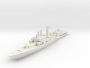 Udaloy II Destroyer in White Natural Versatile Plastic: 1:700