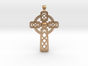 Celtic Cross in Natural Bronze