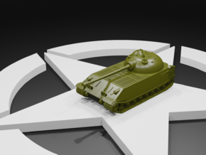 1/144 K Concept Heavy Tank in Smooth Fine Detail Plastic