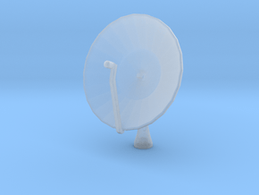 N 10' satellite dish in Tan Fine Detail Plastic