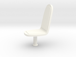 Lost in Space - Chariot Seat without seatbelt 1.24 in White Processed Versatile Plastic
