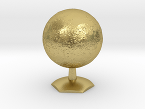 Mercury on Hex Stand in Natural Brass