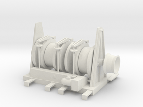 1/24 DKM Raumboote R-301 Aft Winch in White Natural Versatile Plastic