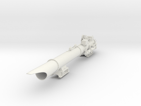 1/24 DKM Raumboote R-301 Torpedo Launcher Port in White Natural Versatile Plastic
